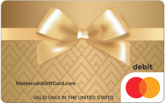 Mastercard Gold Lining Gift Card