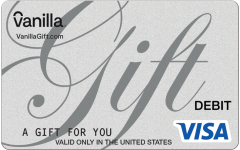 Silver Gift- Visa Gift Card